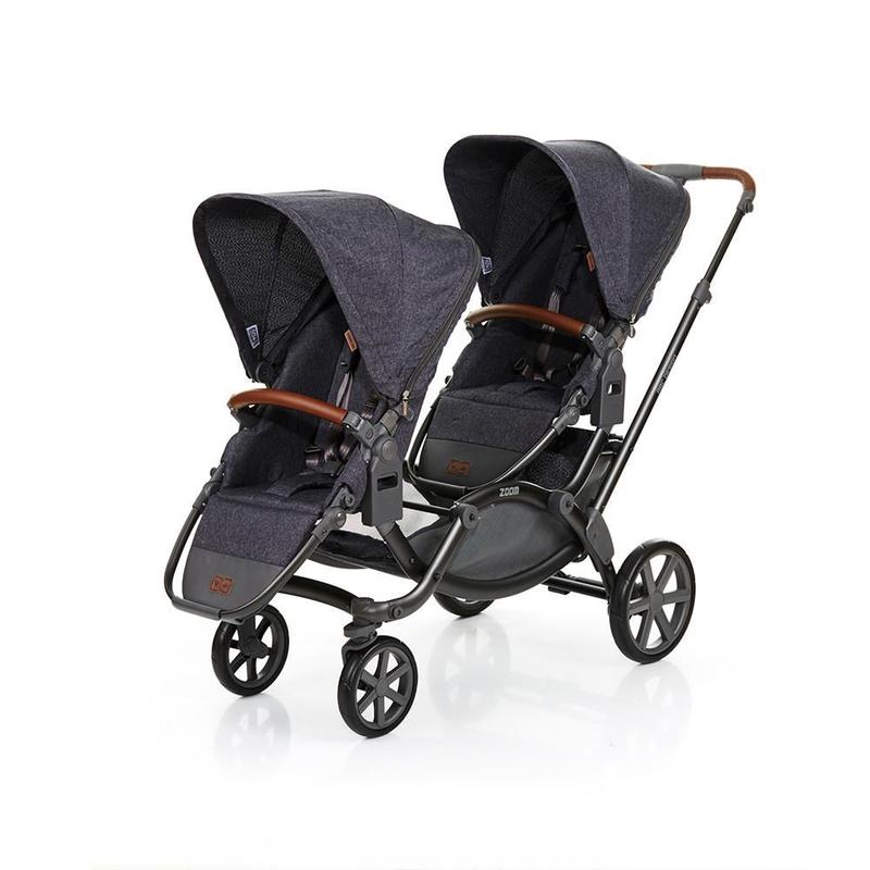 Carrinho de Bebê Para Gêmeos ABC Design Zoom Style Street (6 Meses